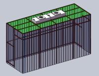 Cabine de salle blanche antistatique avec boîtier en contreplaqué Optimisé contrôle de la pression d'air
