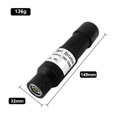 Настраиваемая 2400-2500МГц 3dbi Gain Omni Antenna из стекловолокна для анти-FPV дронов