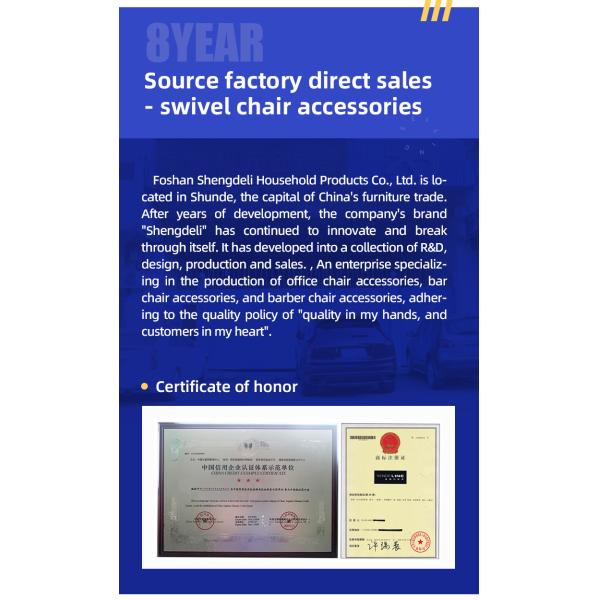 Лифтовый стул из кожаной губки PU Аксессуары для салона красоты Круглый барный стул