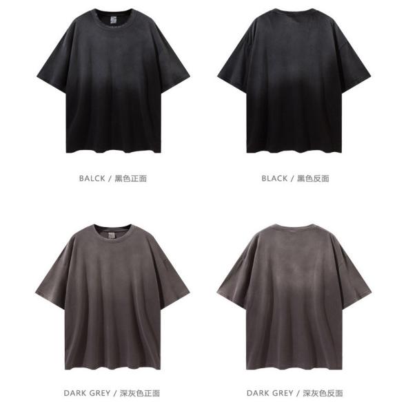                  Men′s Plus Size Tee Shirt Blank T-Shirts Oversized Cotton Unisex Boys Hip Hop T Shirt             