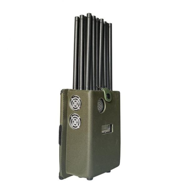 27 Antennas Portable Jammer Block Signal WiFi 6E Mobile Phones Worldwide GPS RF Signals