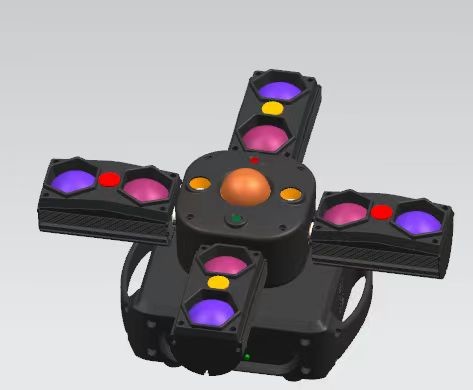 Beam Laser For DJ KTV Moving Head Light Manufacturers With Magic Ball