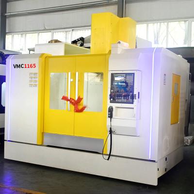 CNC 4 Axis VMC Machine Small Horizontal Machining Center For Metal Vmc1165