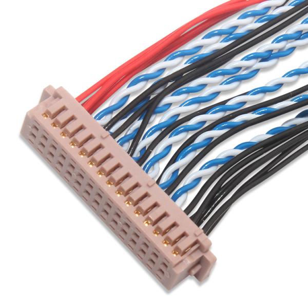 conjunto de cabo Jae Fi de 1mm LVDS X30hl a Hirose Df13 30ds 1.25c