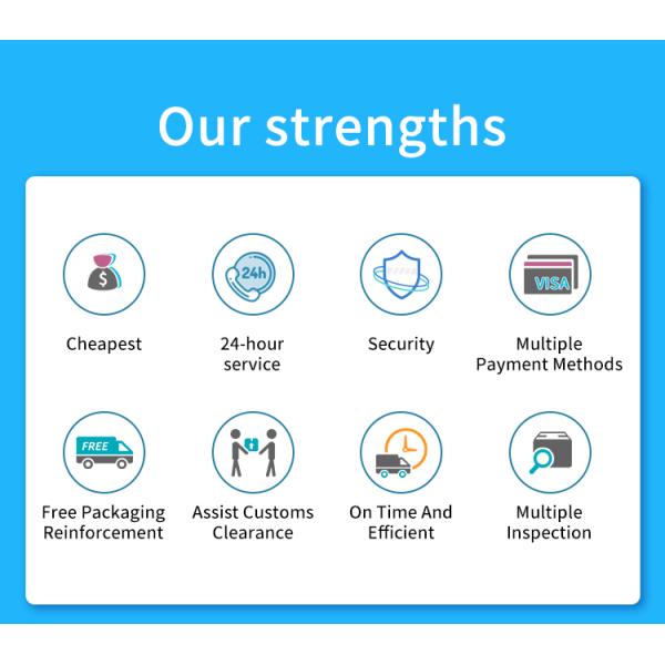 CIF DDU Door To Door Sea Shipping From China To USA UK Europe NVOCC