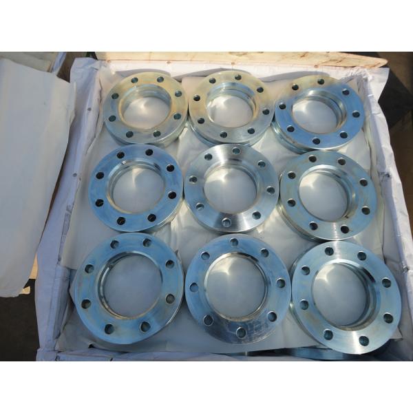 Norme jaune de la peinture Bs4504 de bride de tuyau galvanisée par Ss316 de Wnrf Pn25 d'acier