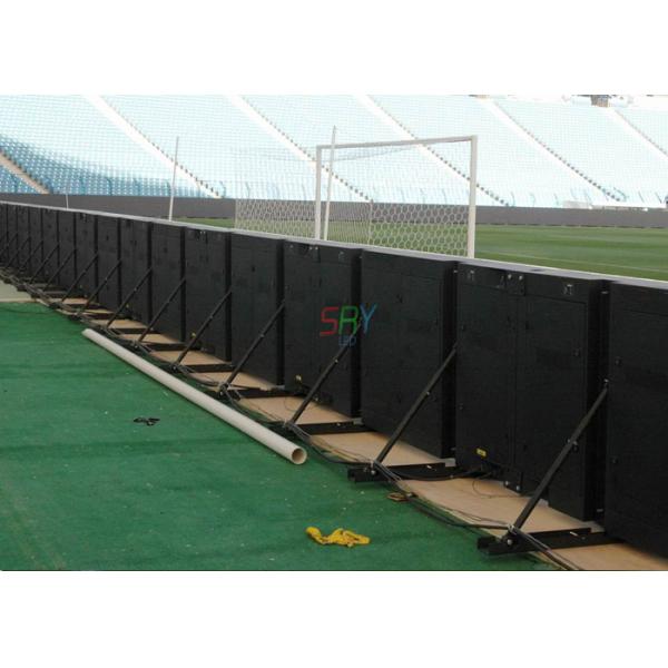 DIP346 Advertising Sport LED Display 16mm Football Pitch Advertising Boards