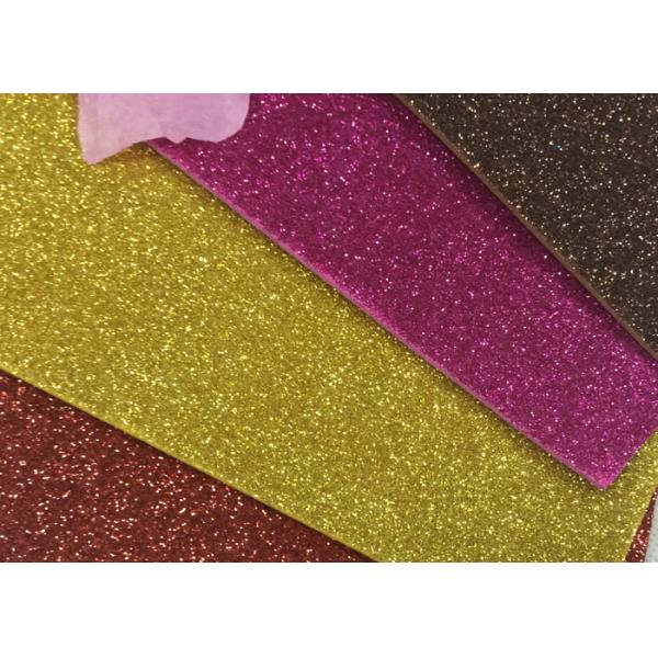Environmental Friendly MultiColor Eva Glitter Foam Sheets For Children Handmade