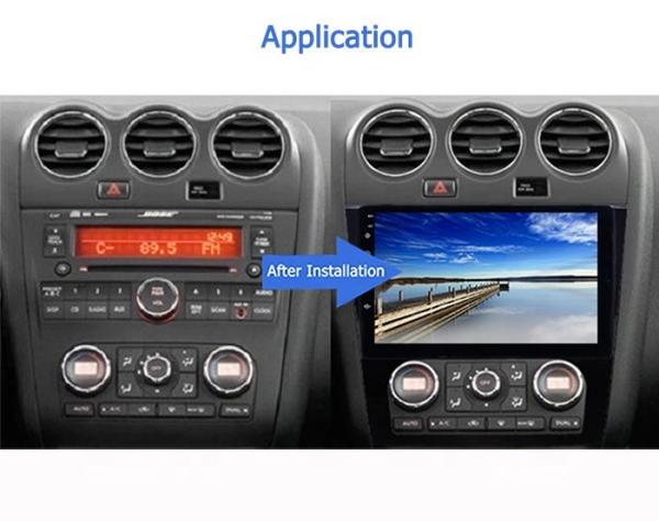 Auto AC 2008-2012 Nissan Touch Screen Radio BT Car DVD Player