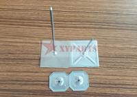 aislamiento basado Galvainzed Pin With Self Locking Washer de las lanas de roca de 50x50m m