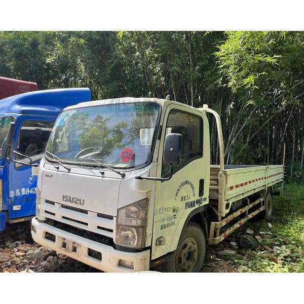 Isuzu usou Cargo Truck com 2 Portas Motor Diesel caminhão caminhão leve caminhão caixa de carga caminhão
