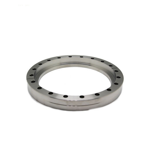Vacuum Pipe Fittings CF Rotatable Blank Tapped Flange