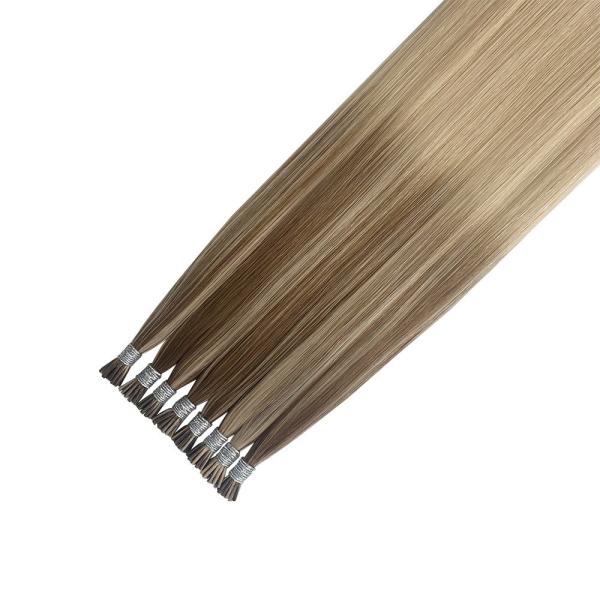 Double Drawn Raw I Tip Hair Extensions 100% Remy Natural Hair Vietnam Length 12-28 Inch