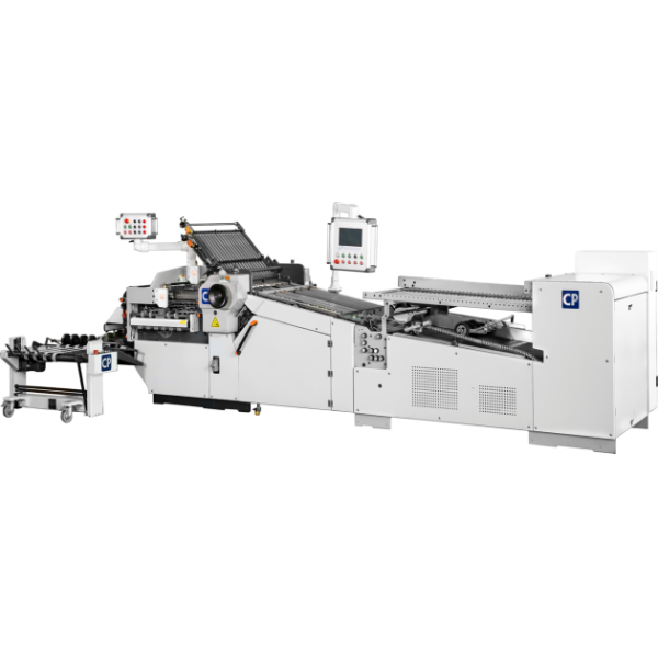 CP78/4KLLR Round Pile Combination Folding Machine Scrach Proof Buckle Nonstop Feeding