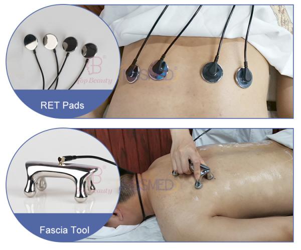 3 In 1 RET CET RF  448khz Tecar Therapy Physiotherapy Tecar Machine