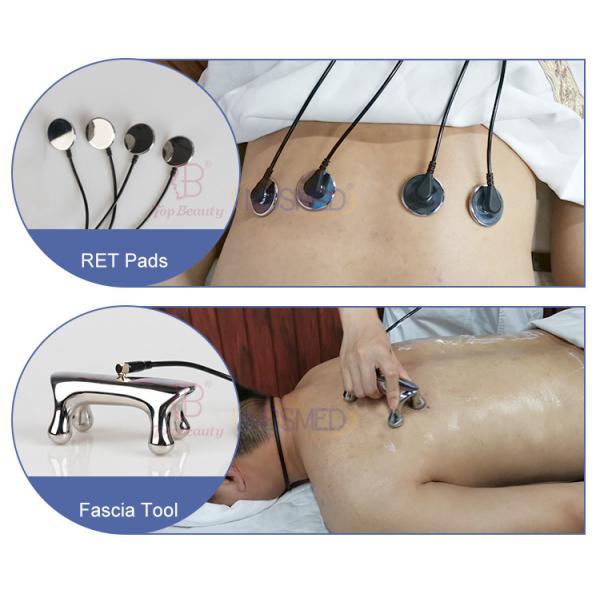 Монополярная машина для кавитации жира с радиоактивным давлением Текар терапия для похудения