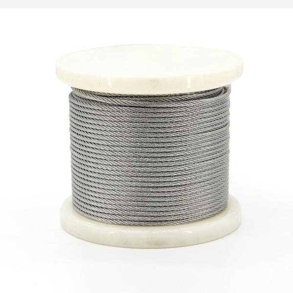 Cable en acier inoxydable série 300 série 400 pour la sécurité critique 316 Ss câble 7*7