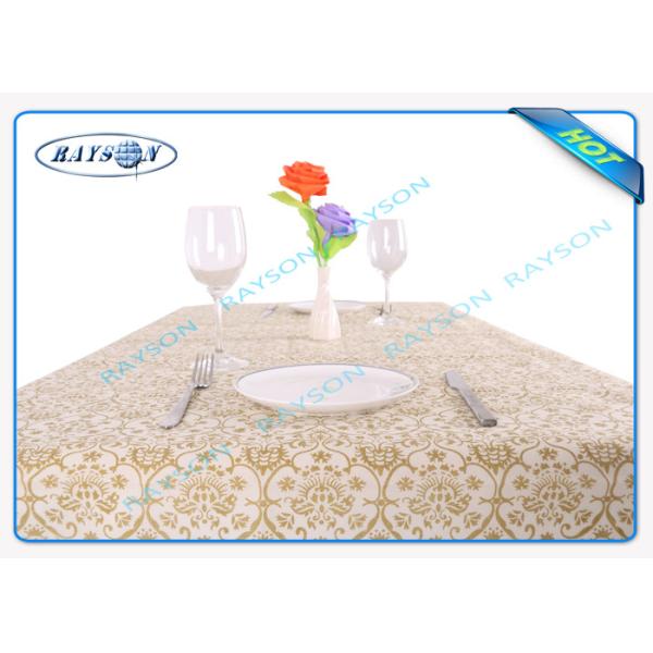 Черные/красные крышки таблицы тканиь скатерти винила Non сплетенные устранимые