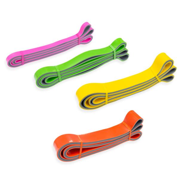 2080mm Pull Up Yoga Resistance Band Easy To Carry Two Colors