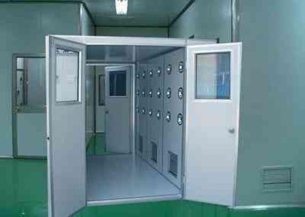 Professional Workshop Industrial Air Shower Grey Color With LED Display