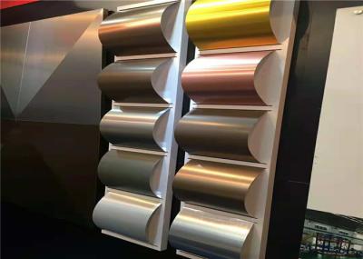Width 1250mm Mirror Polished Aluminum Sheet Thickness 0.14mm High Brightness