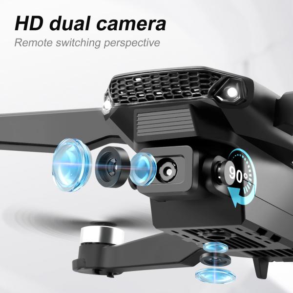 ZAi トイ ドローン 児童用 E88 プロ WIFI HD カメラ リアルタイム送信 UAV ドローン