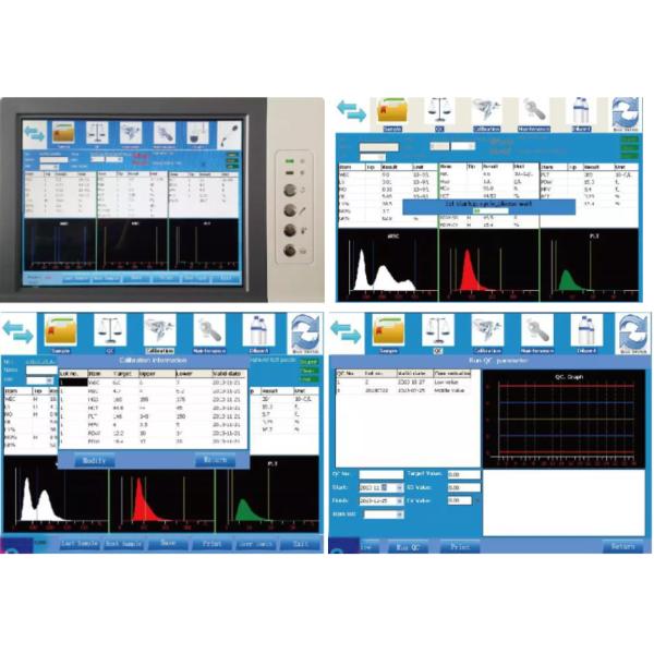 DH36 Three Part Diff Full Auto Hematology For pet Veterinary Hematology Analyzer