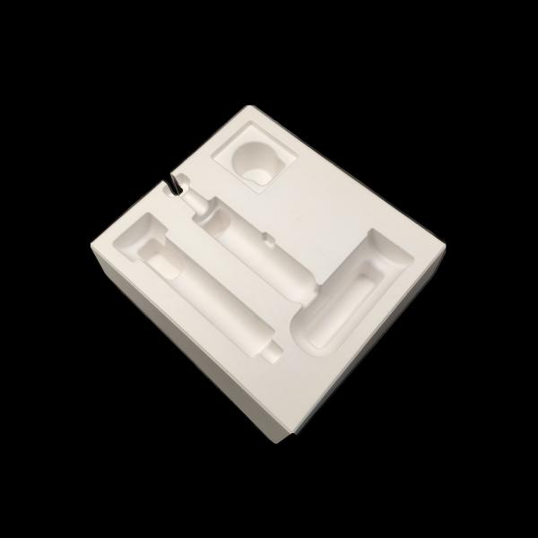 High-end High-speed Hair Dryer Set with White Sugarcane Pulp Wet-pressed Paper Pulp Molding Base - Thickened, Hardened, Drop-proof, Shockproof, Embedded, Eco-friendly & Degradable