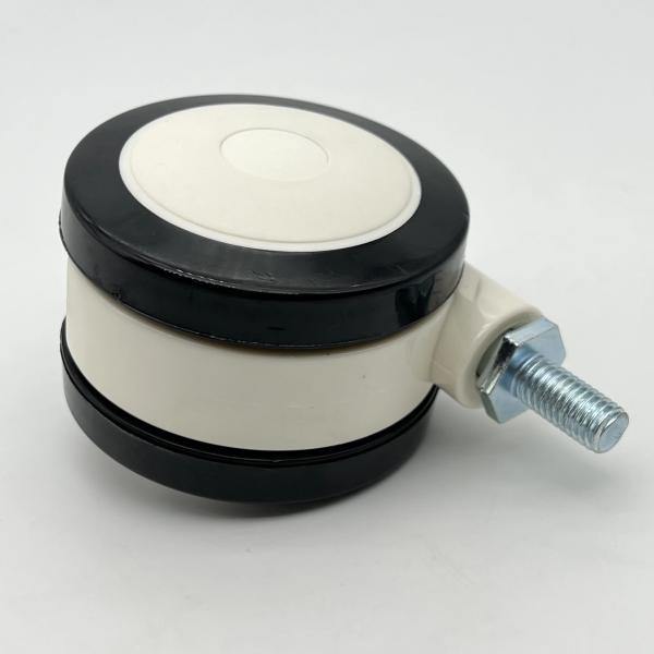 75mm Threaded stem Medical Grade Casters For Medical Equipment