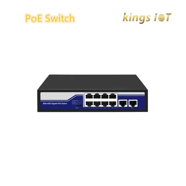 48V Poe Standard 4 Ports Gigabit Poe Switch, 65W Poe Power