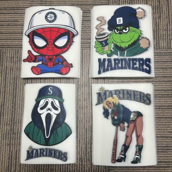 Custom Machine Washable High Stretch DTF Transfers with Customizable Designs for Apparel