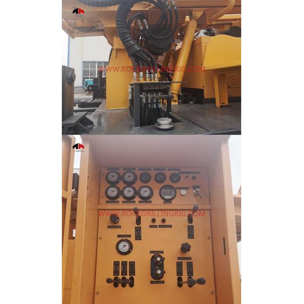 Установленная тележкой гидравлическая буровая установка водяной скважины 200м