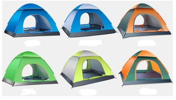 Barracas de acampamento impermeáveis Trekking flexíveis com o assoalho soldado do polietileno