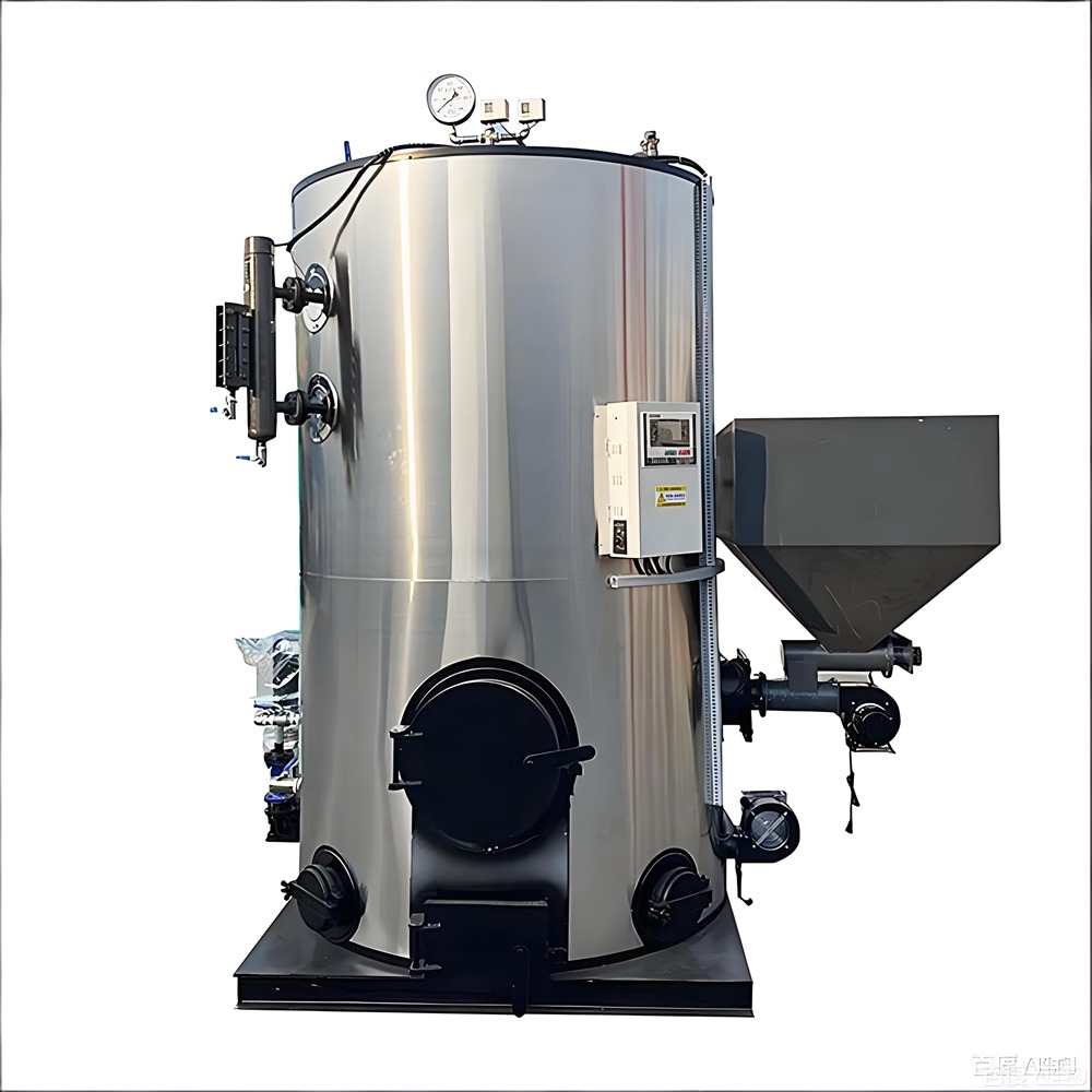 0.5 Ton Vertical Biomass Pellet Steam Boiler Small Scale Biomass Steam Generator for Textile Printing & Dyeing Industry