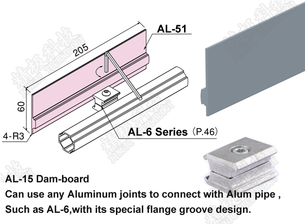 Плита отверстия 6063-Т5 демфера доски алюминиевого сплава для следа Сыстерм АЛ-51 ролика