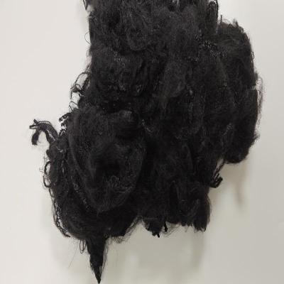 Low Price Recycled Black PP Fiber 3D*76mm Polypropylene Staple Fiber
