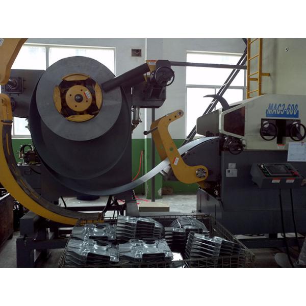 Automatic Metal Press Line Sheet Metal Decoiler Straightening Feeder Customization