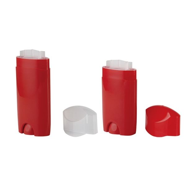 Rotating Type 2.5 oz PP Material Empty Deodorant Stick - Refillable Deodorant Container for DIY Beauty