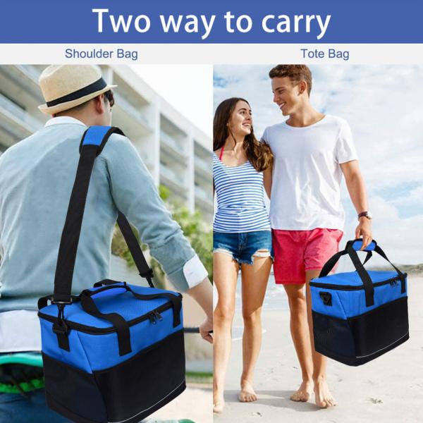 Wholesale Large Ice Cream Cooling Thermal Insulated Bags To Keep Food Cold Cool Lunch Bag For Women Men
