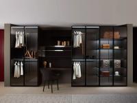 Guarda-roupa de PET Moderno sob medida com Vantagem Mesa Custom Armário Quarto