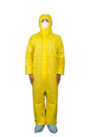 Type 3B PP PE Chemical Spray Protective Couverture jetable avec capot 3 pièces