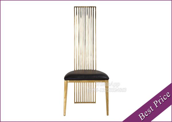 Brushed Stainless Steel Dining Chair for Wedding Party (YS-19)
