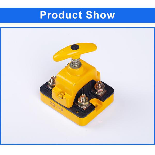 Construction Machinery Knob Battery Disconnect Switch Main Master Power Off