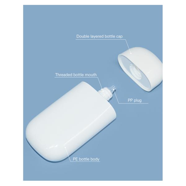 30ml/50ml Customized Color And Logo PE Sunscreen Bottle Skin Care Packaging UKL33G
