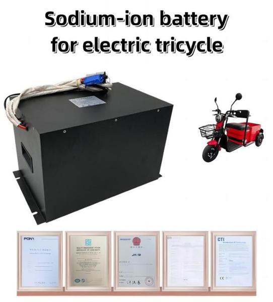 60V 62V 30AH EV bateria de sódio Volume Produzir para triciclo elétrico SIB Pack