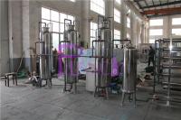 Água elétrica da prata 3000L que refina a osmose reversa de aço inoxidável do sistema
