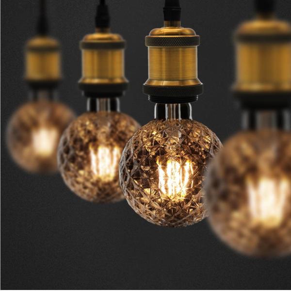 ананас электрических лампочек 2W 4W Edison декоративный шарик 2200K СИД Edison 6 ватт