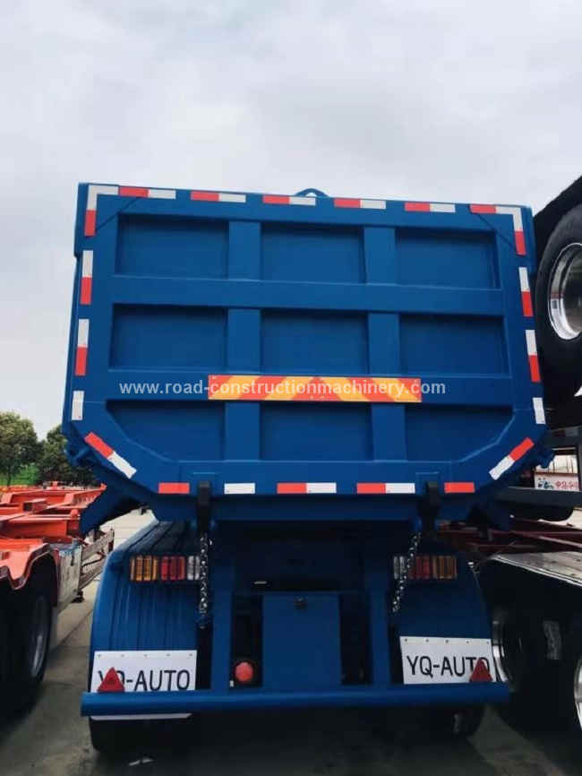CIMC тип 56cbm 85ton Tipper трейлер 4 цапф u Semi