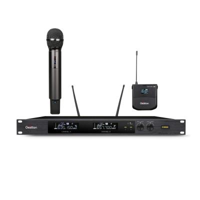 microfone sem fio da frequência ultraelevada da sensibilidade 6dBuV para o ensino do discurso do canto