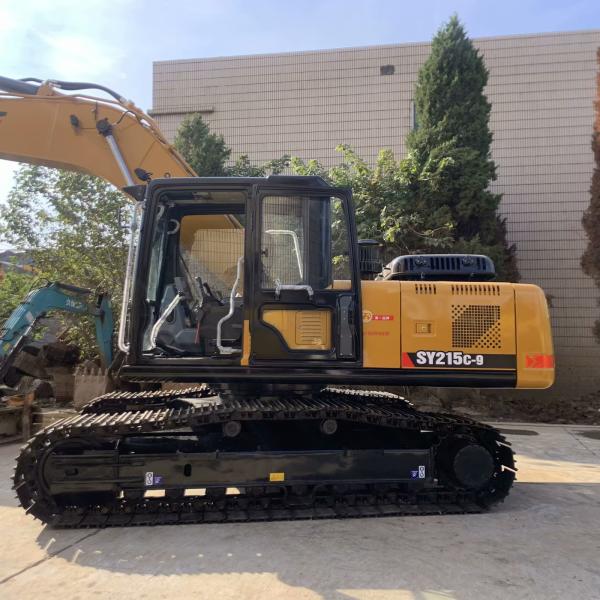 Infrastructure Building Crawler Type Used Excavator Sany 215 Heavy Duty 21900 kg